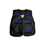 Commando-outfit - jongens - 3+ - zwart/blauw/oranje - 54,5x50cm