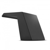 Badkraan en handdouche - waterval uitloop - 3-gats - zwart