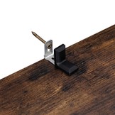 Boekenkast - 6 niveaus - vintage bruin