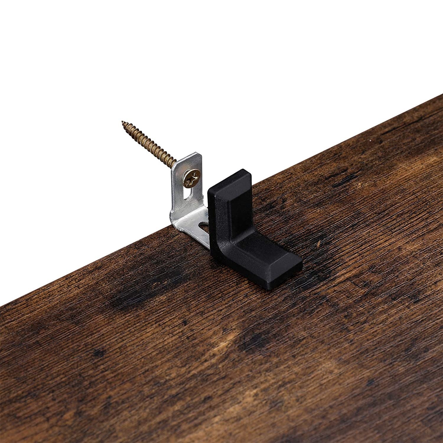 Boekenkast - 6 niveaus - vintage bruin