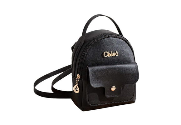 Rugzak - kleine - ecologisch leer - 18x15x7cm