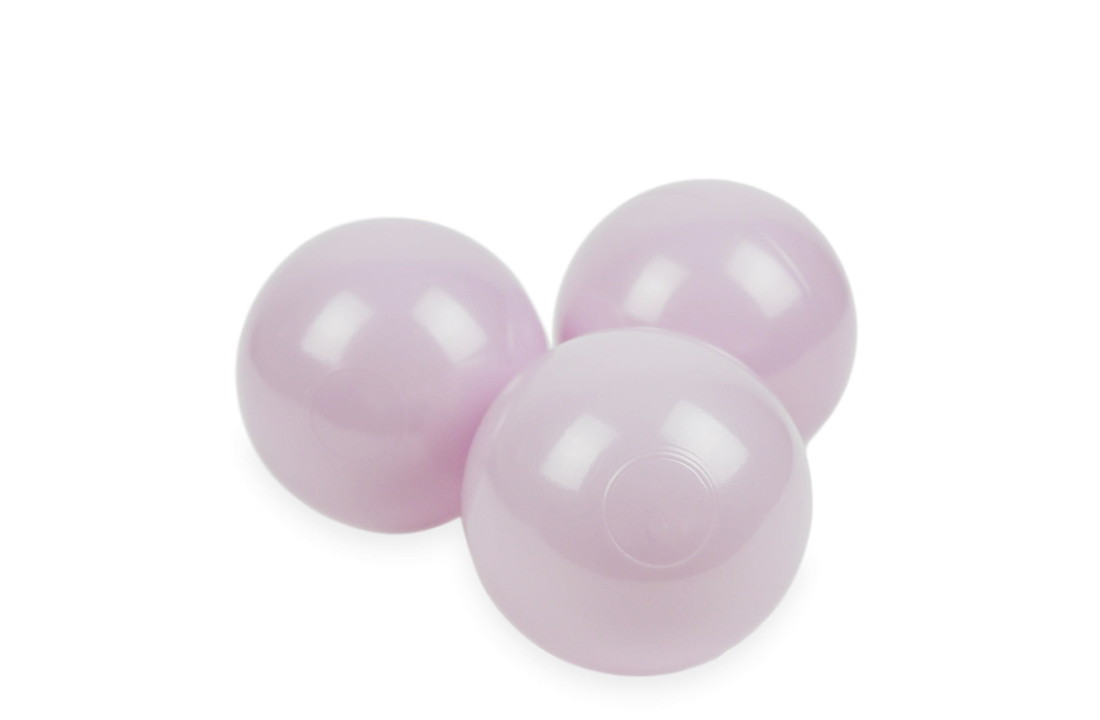 Ballenbak ballen licht paars (70mm) 100 stuks