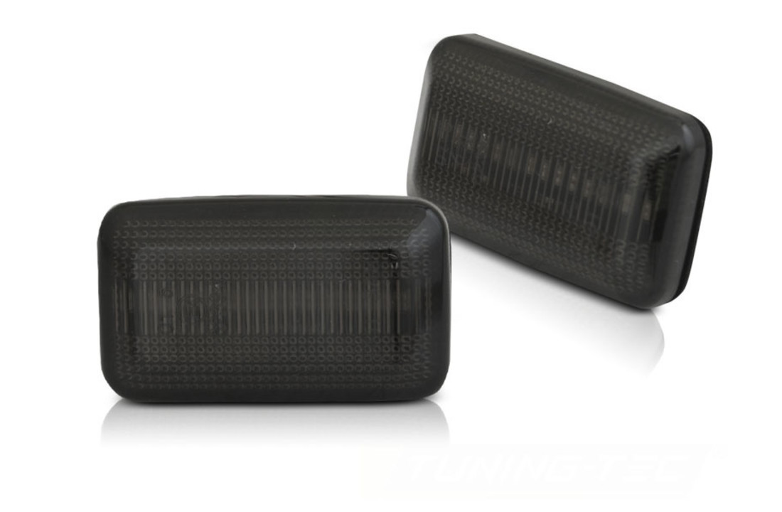 Zijkant knipperlichten geschikt voor VW Golf I, Golf II, Corrado, Jetta - smoke - LED