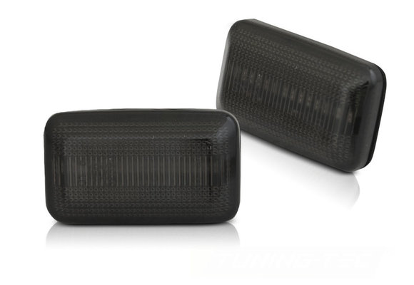 Zijkant knipperlichten voor VW Golf I, Golf II, Corrado, Jetta - smoke - LED