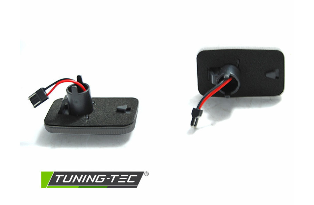 Zijkant knipperlichten geschikt voor VW Golf I, Golf II, Corrado, Jetta - smoke - LED