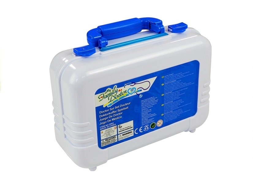 Speelgoed dokter set - met handige opbergkoffer - 10-delig
