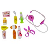 Speelgoed dokter set - met handige opbergkoffer - 10-delig