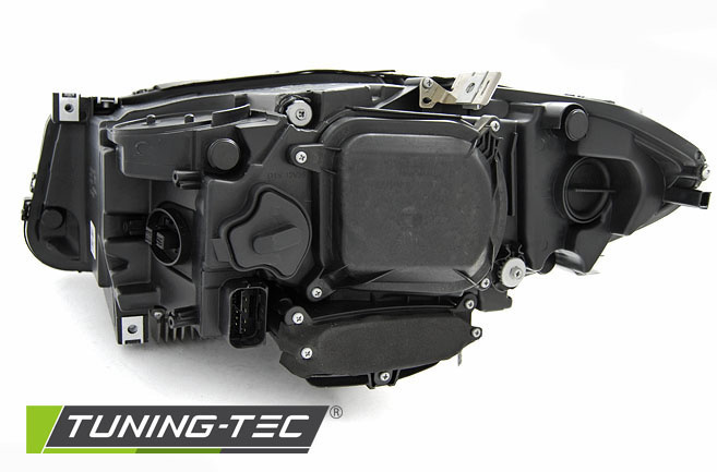 Koplampen Xenon BMW F10 F11 10-07 13 AE - LED - zwart - DRL