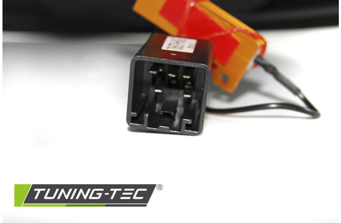 Achterlichten geschikt voor Ford Fiesta MK7 08-12 HB - smoke led strip