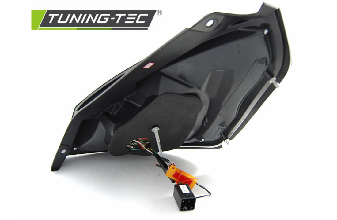 Achterlichten geschikt voor Ford Fiesta MK7 08-12 HB - smoke led strip