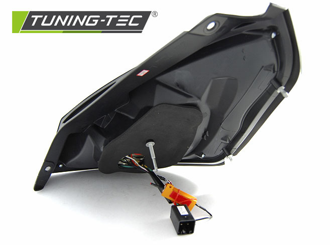 Achterlichten geschikt voor Ford Fiesta MK7 08-12 HB - smoke led strip