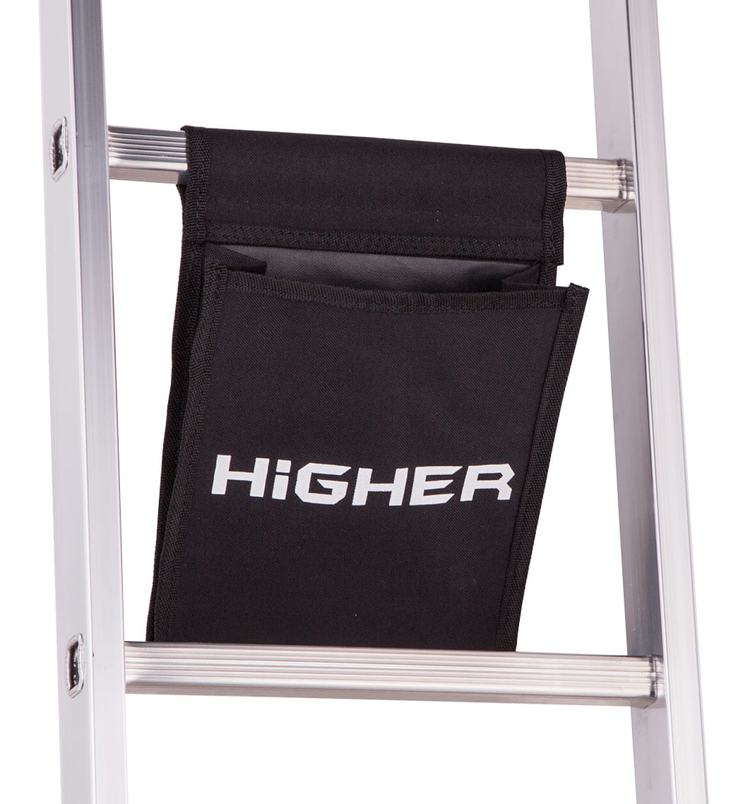 Gereedschapstas voor ladder - laddertas - universeel - zwart