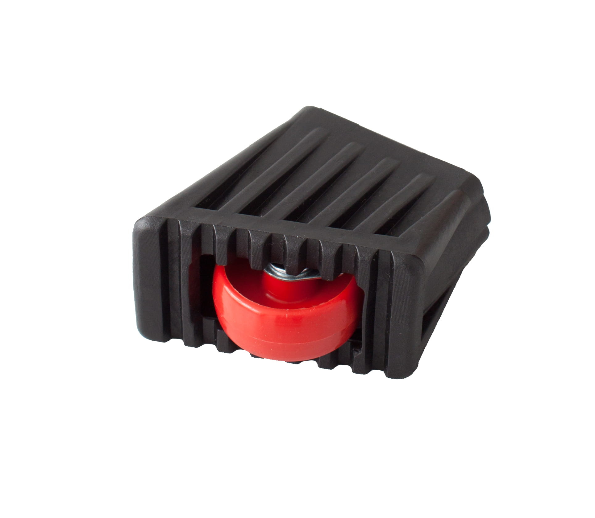 Huishoudtrap - 2x 2 treden - aluminium - dubbelzijdig - paars