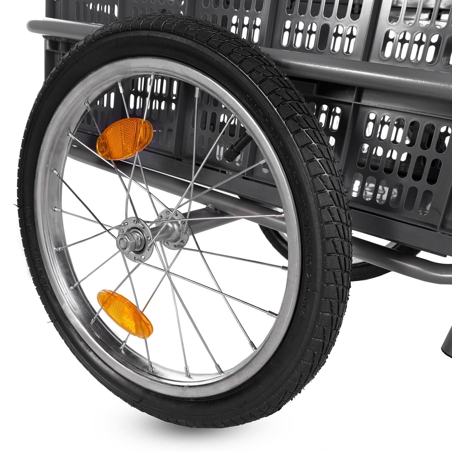 Fietskar - Fietsaanhanger - tot 50 kg - afneembare transportbox