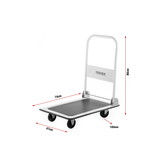 Transportwagen - Transportkar - 74x47x80 cm - tot 150 kg