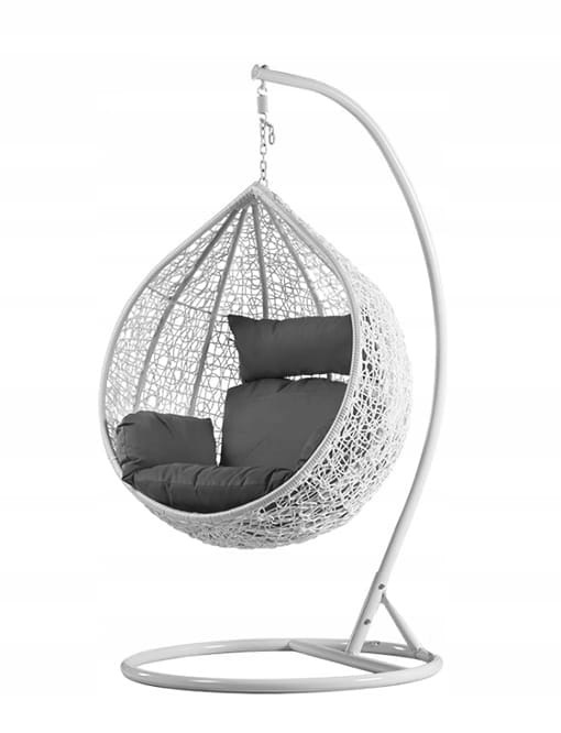 Hangstoel standaard - frame - ⌀ 100 cm - tot 125 kg - wit