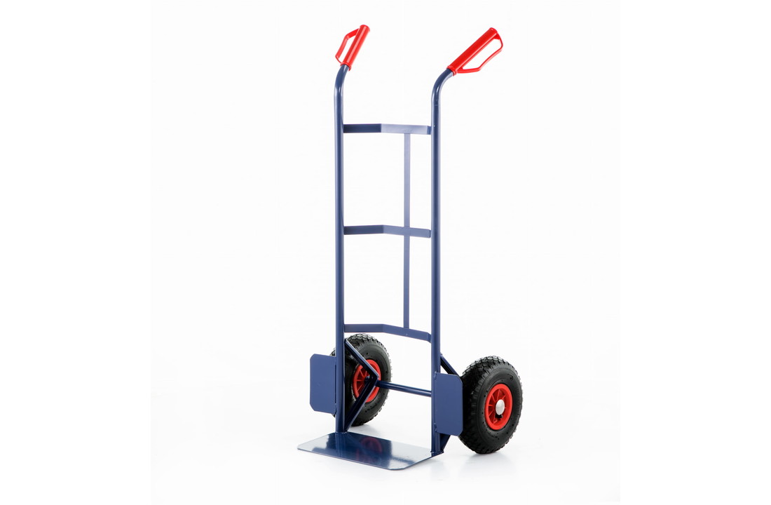 Steekwagen - steekkar - tot 200kg - staal - blauw