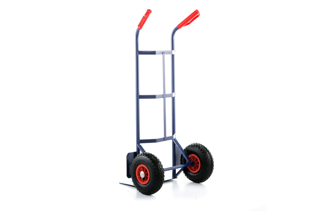 Steekwagen - steekkar - tot 200kg - staal - blauw