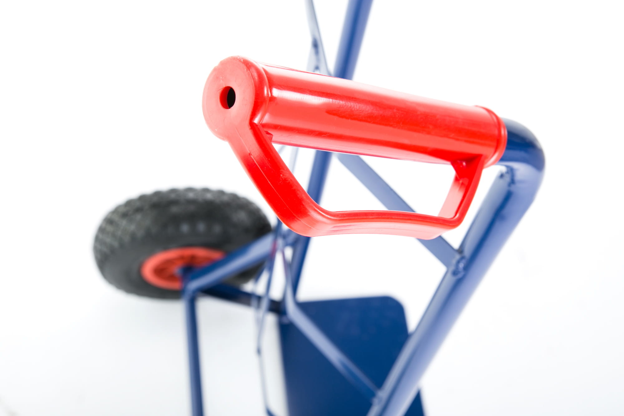 Steekwagen - steekkar - tot 200kg - staal - blauw