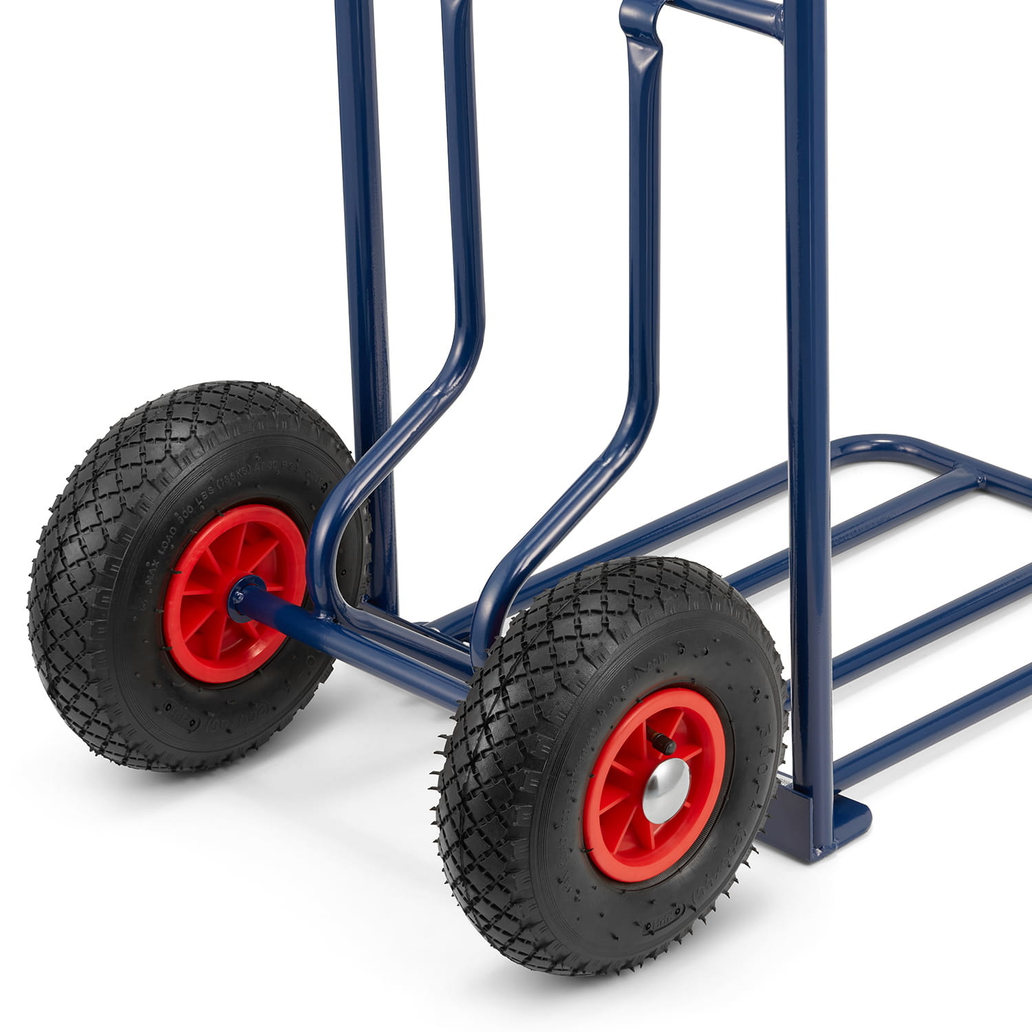 Steekwagen - steekkar - opvouwbaar - tot 150 kg - blauw