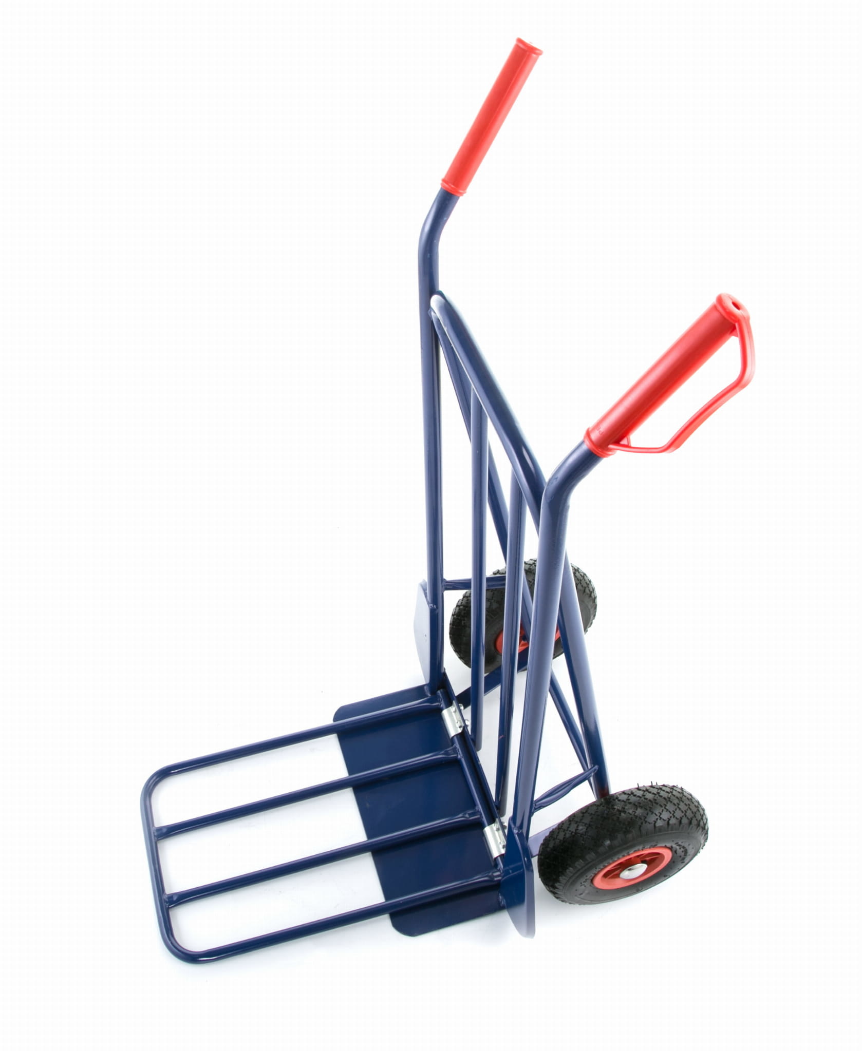 Steekwagen opvouwbaar - steekkar - tot 280 kg - staal - blauw