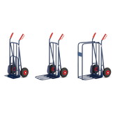 Steekwagen - houtwagen - opvouwbaar - tot 280 kg - blauw