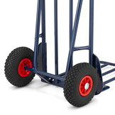 Steekwagen - houtwagen - opvouwbaar - tot 280 kg - blauw