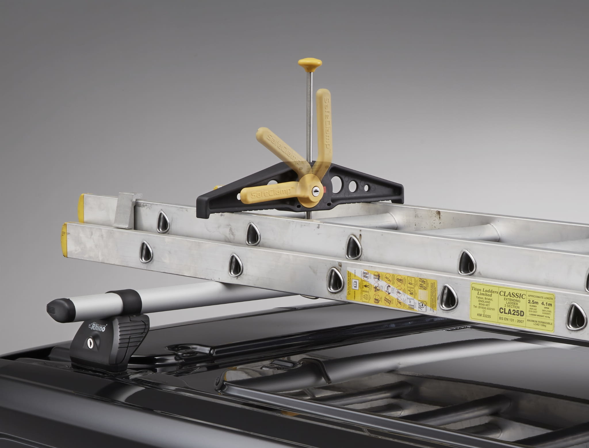 Ladderklem - imperiaal - met slot - 45 cm breed - Rhino