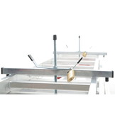 Ladderklem - imperiaal - met hangslot - tot 28 cm