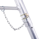 Afstandhouder ladder - muurafhouder - tot 60 cm - telescopisch