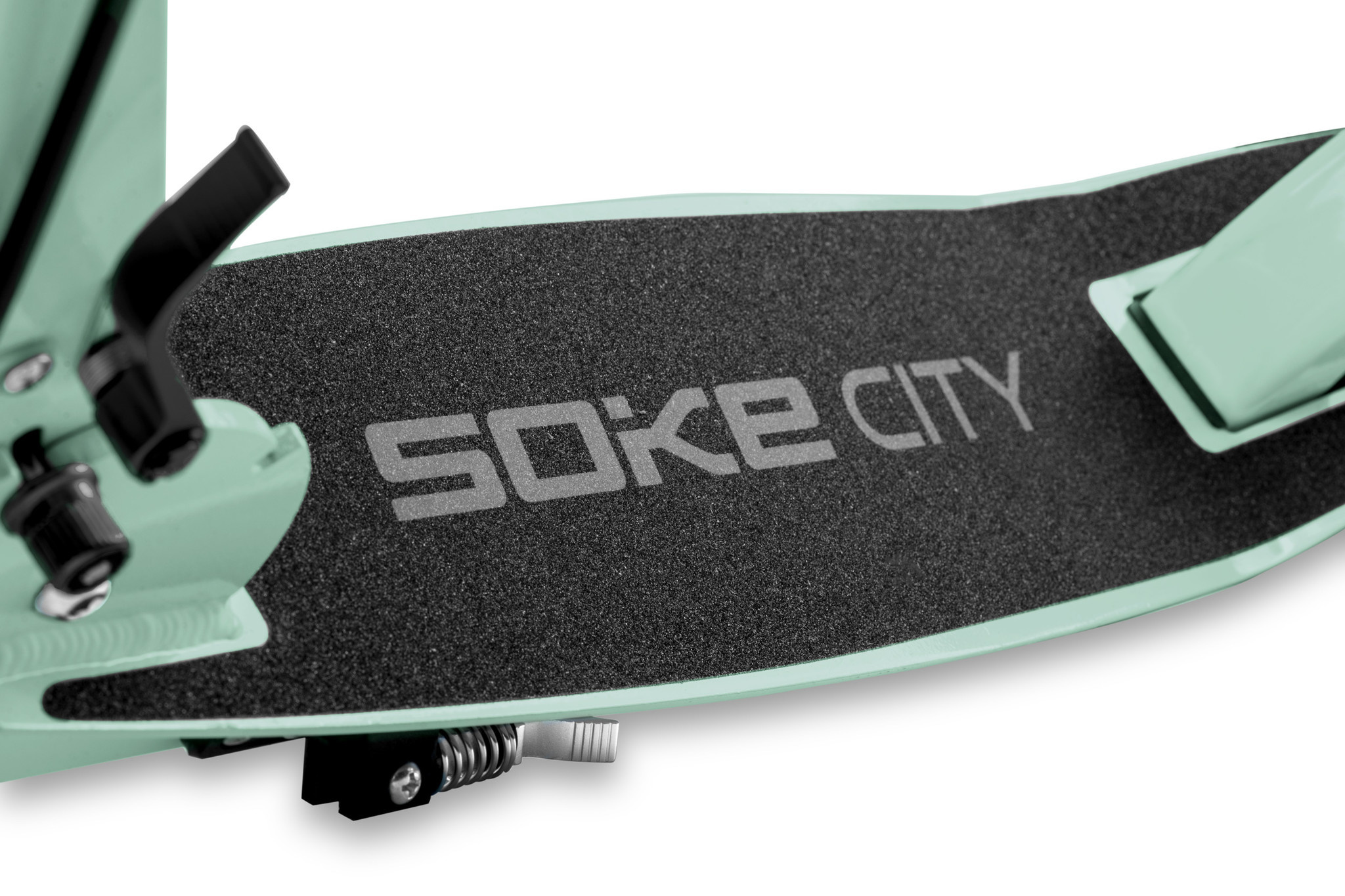 City step - stedelijk - aluminium/ijzer - groen/zwart - 100kg max.