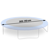 Springmat - trampoline - 305-312cm - 54 haken