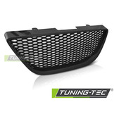Grille voorzijde - Seat Ibiza 6J 08-12 - honinggraat - mat zwart