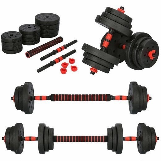 Verstelbare halterset en dumbbell set