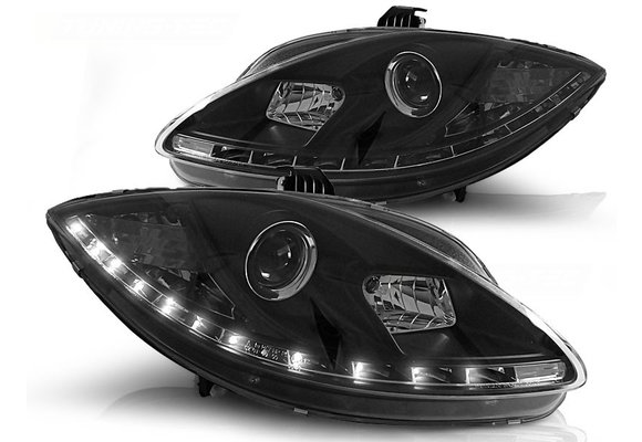 Led projector koplampen met parkeerlichten geschikt voor Seat Leon Altea Toledo 06 05-09