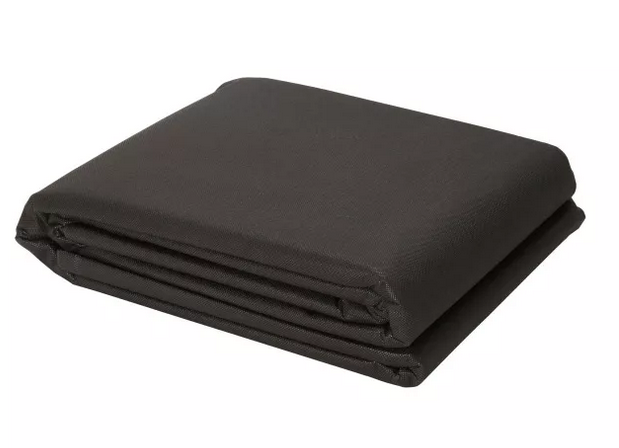 Zandbak - hout - met dak en bankjes - 140x140 cm - geel