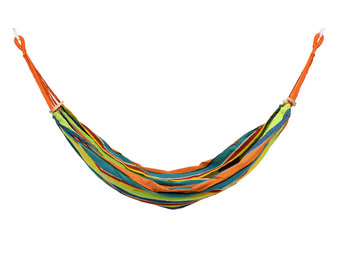 Hangmat - katoen - 150kg - 224x150cm - 2m touwen