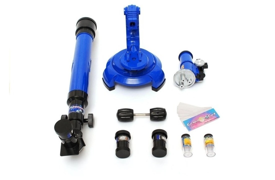 Telescoop & microscoop - verstelbaar - 4 cm & 14.5 cm x 5 cm