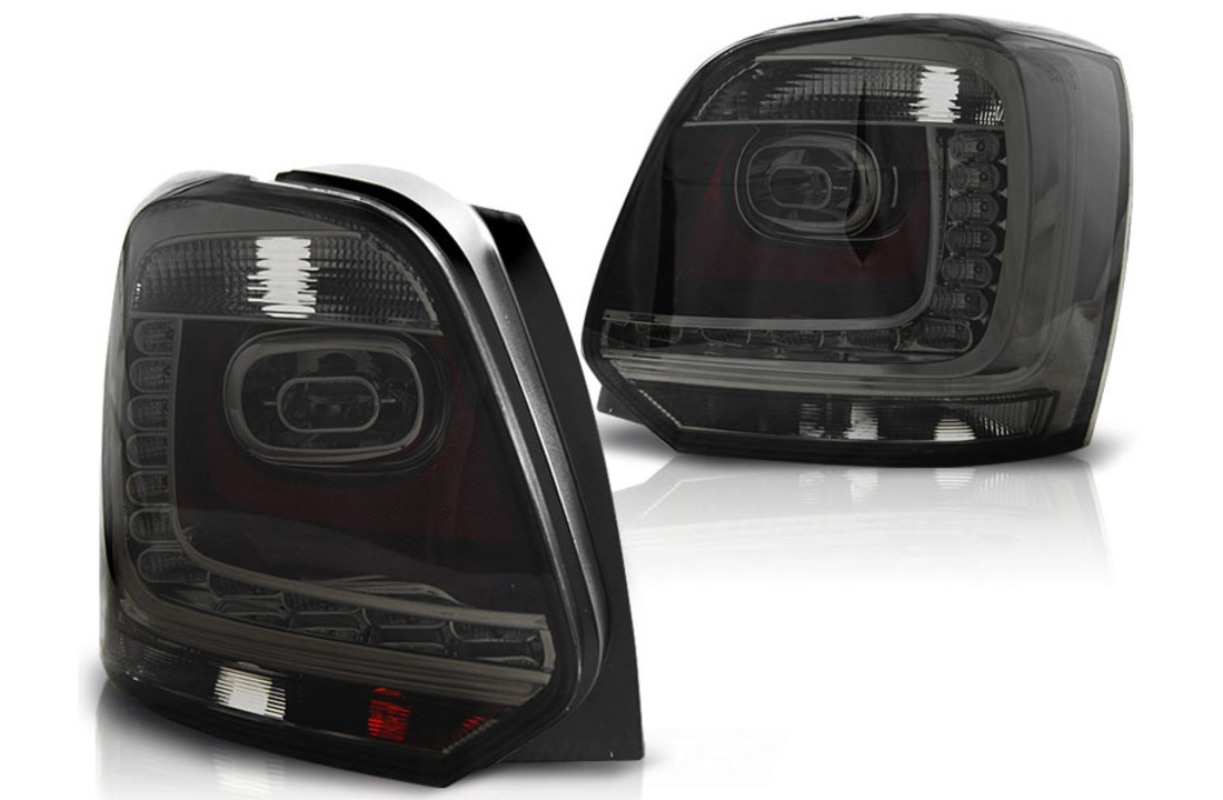 Achterlichten geschikt voor VW Polo 09-14 - smoke LED