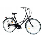 Damesfiets - 28 inch - met 7 versnellingen - zwart