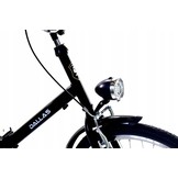 Vouwfiets - 24 inch - zonder versnellingen - zwart