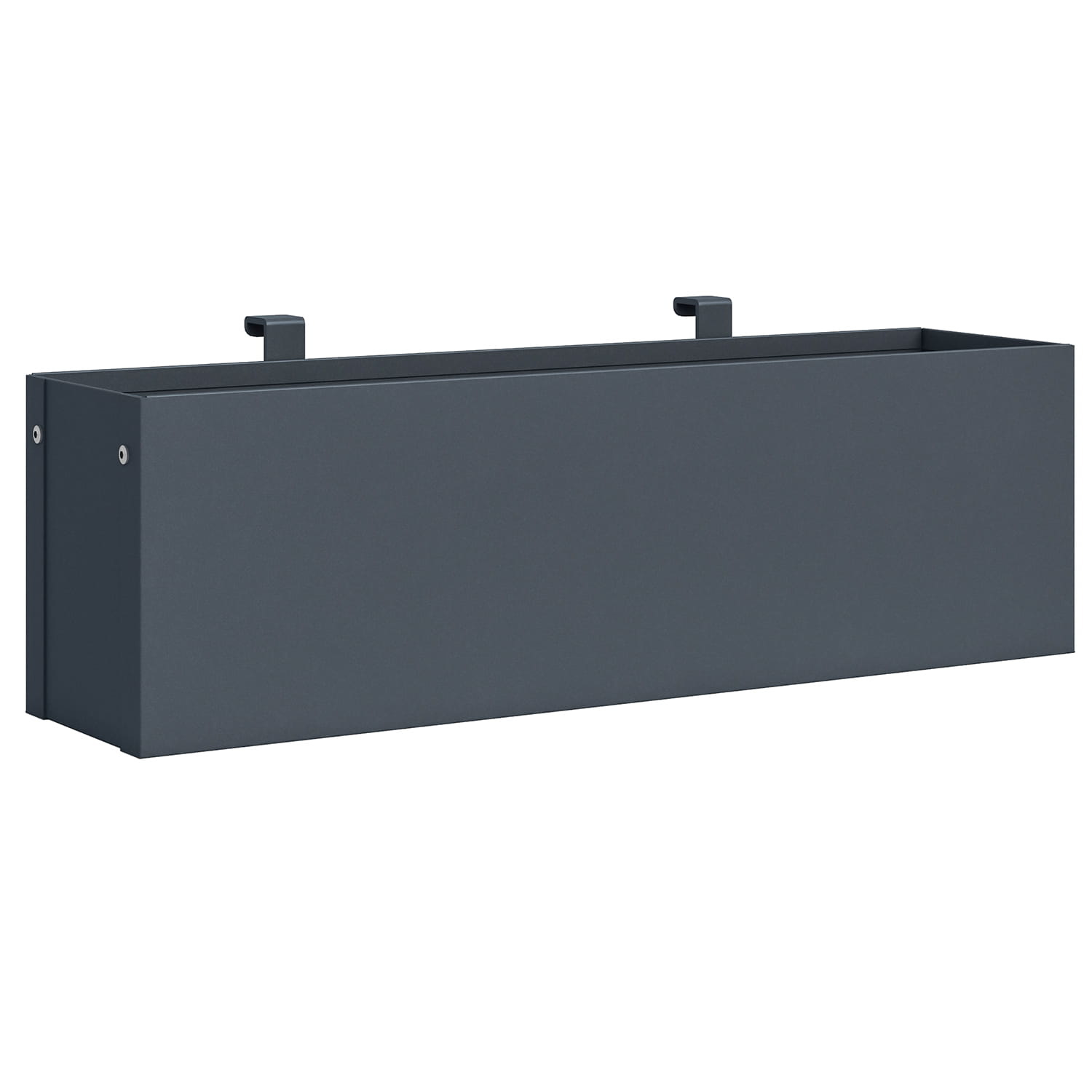 Hangende plantenbak - kliko ombouw - 50x12x15cm - antraciet