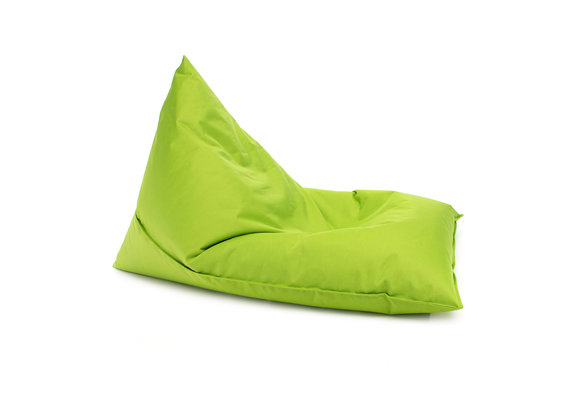 Zitzak kind - LAZY - S - 130x80x88 cm - polyester - lime groen