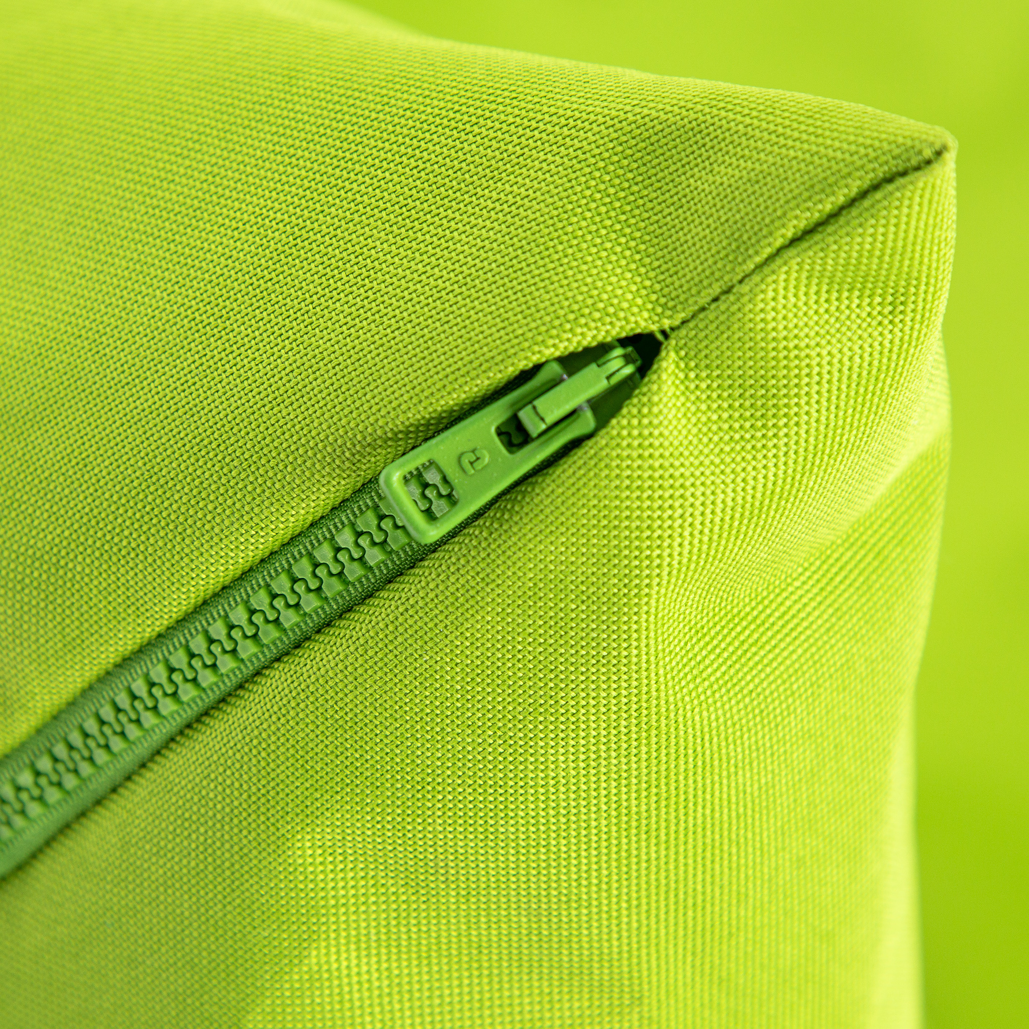 Zitzak kind - LAZY - S - 130x80x88 cm - polyester - lime groen