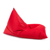 Zitzak kind - LAZY - S - 130x80x88 cm - polyester - rood