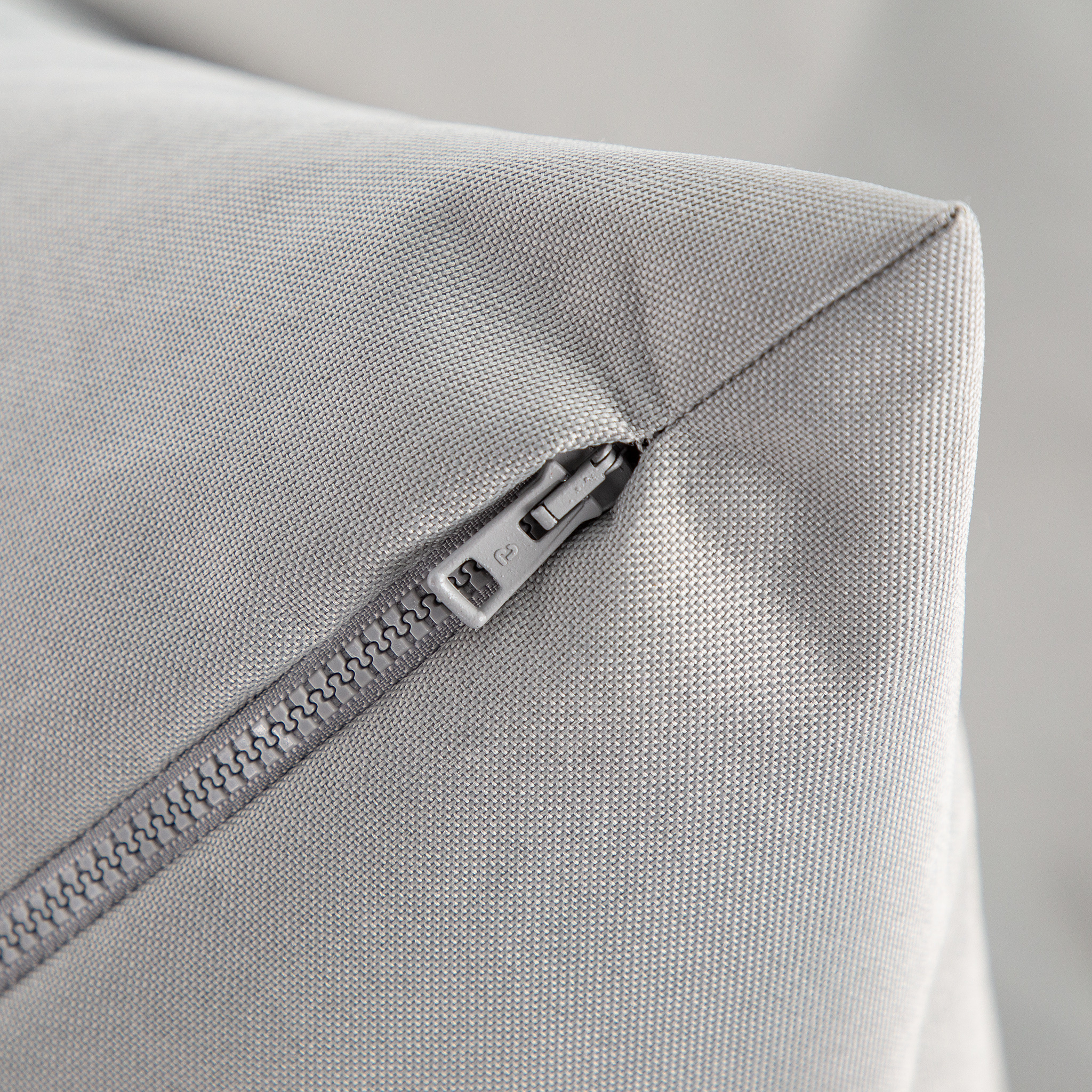 Zitzak kind - LAZY - S - 130x80x88 cm - polyester - lichtgrijs