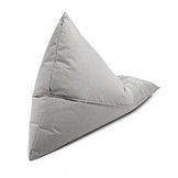 Zitzak kind - LAZY - S - 130x80x88 cm - polyester - lichtgrijs