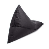 Zitzak kind - LAZY - S - 130x80x88 cm - polyester - zwart