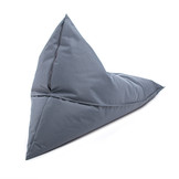 Zitzak kind - LAZY - S - 130x80x88 cm - polyester - grijs