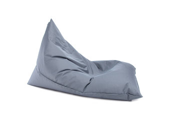 Zitzak kind - LAZY - S - 130x80x88 cm - polyester - grijs